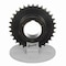 Browning Roller Chain Sprocket, #60 Chain Size, 3/4 to 2-11/16 in Bore Dia., 32 # of Teeth 60Q32 KWY 1/2X1/4 - alternate 5